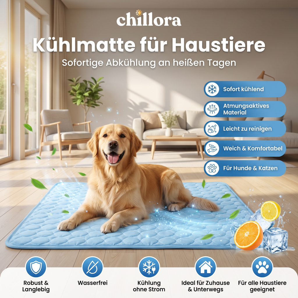Frostaura Selbstkühlende Matte für Hunde & Katzen |