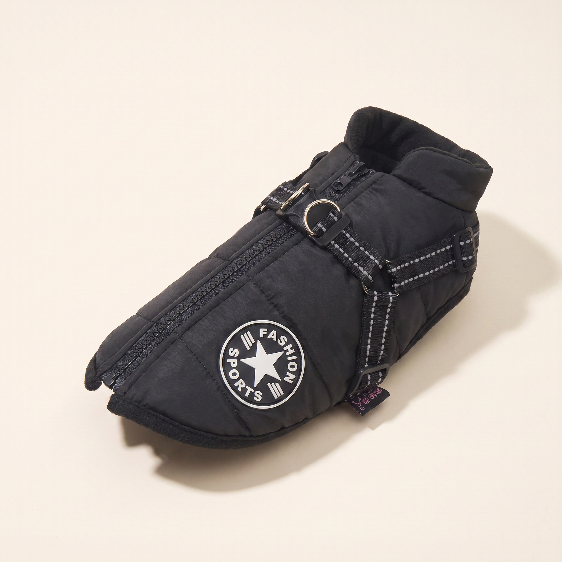 Wintaura Hundejacke – Winterjacke mit integriertem Geschirr
