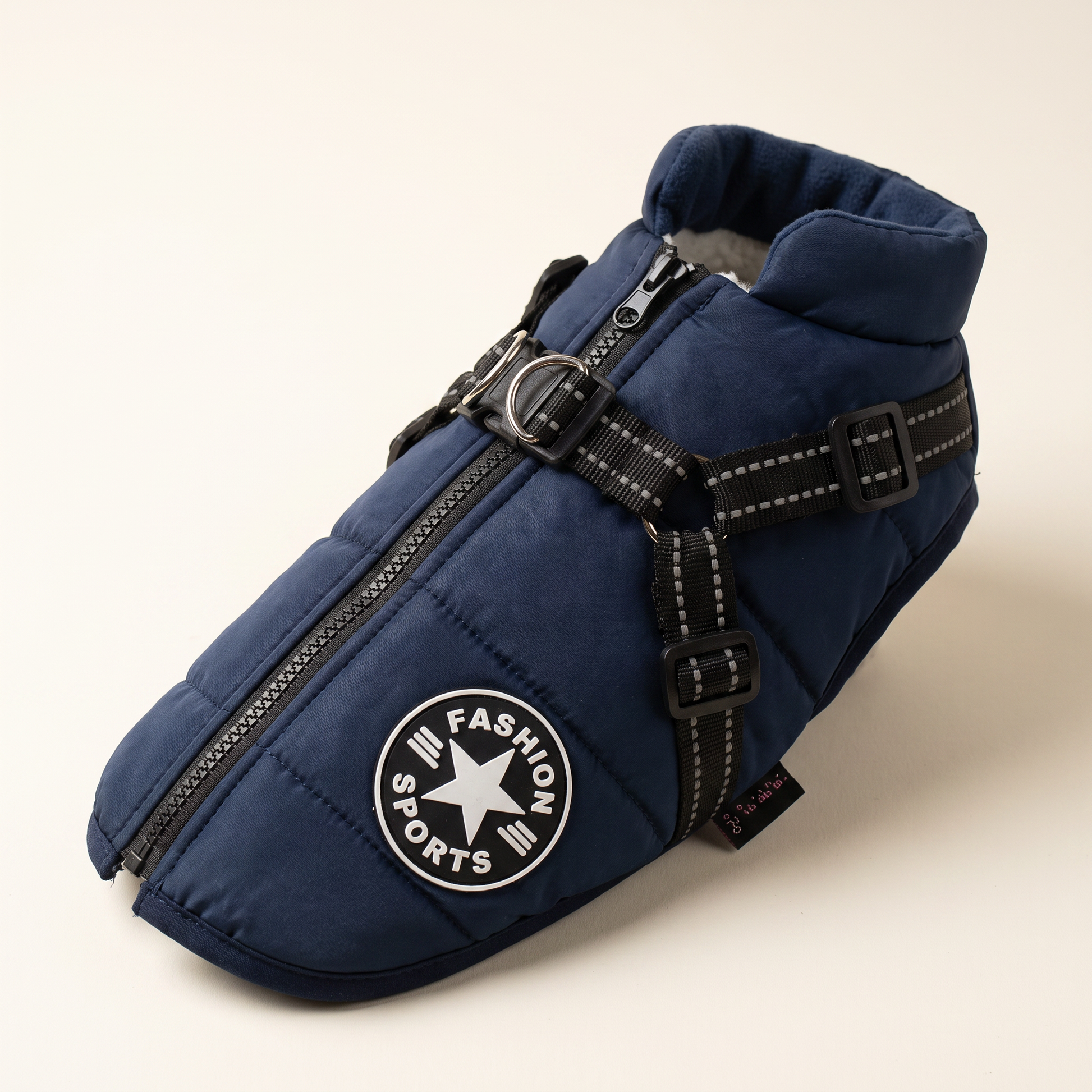 Wintaura Hundejacke – Winterjacke mit integriertem Geschirr