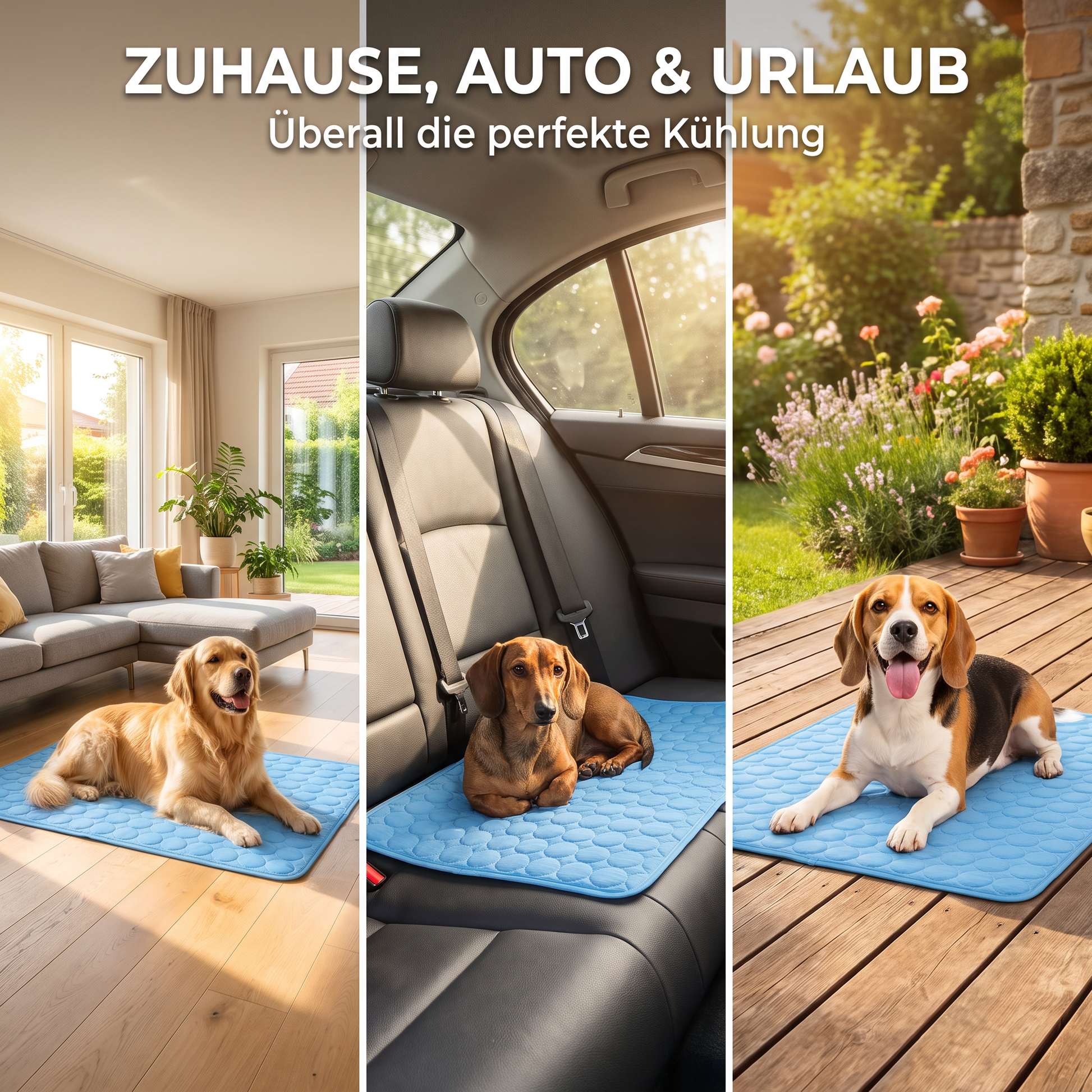 Frostaura Selbstkühlende Matte für Hunde & Katzen |