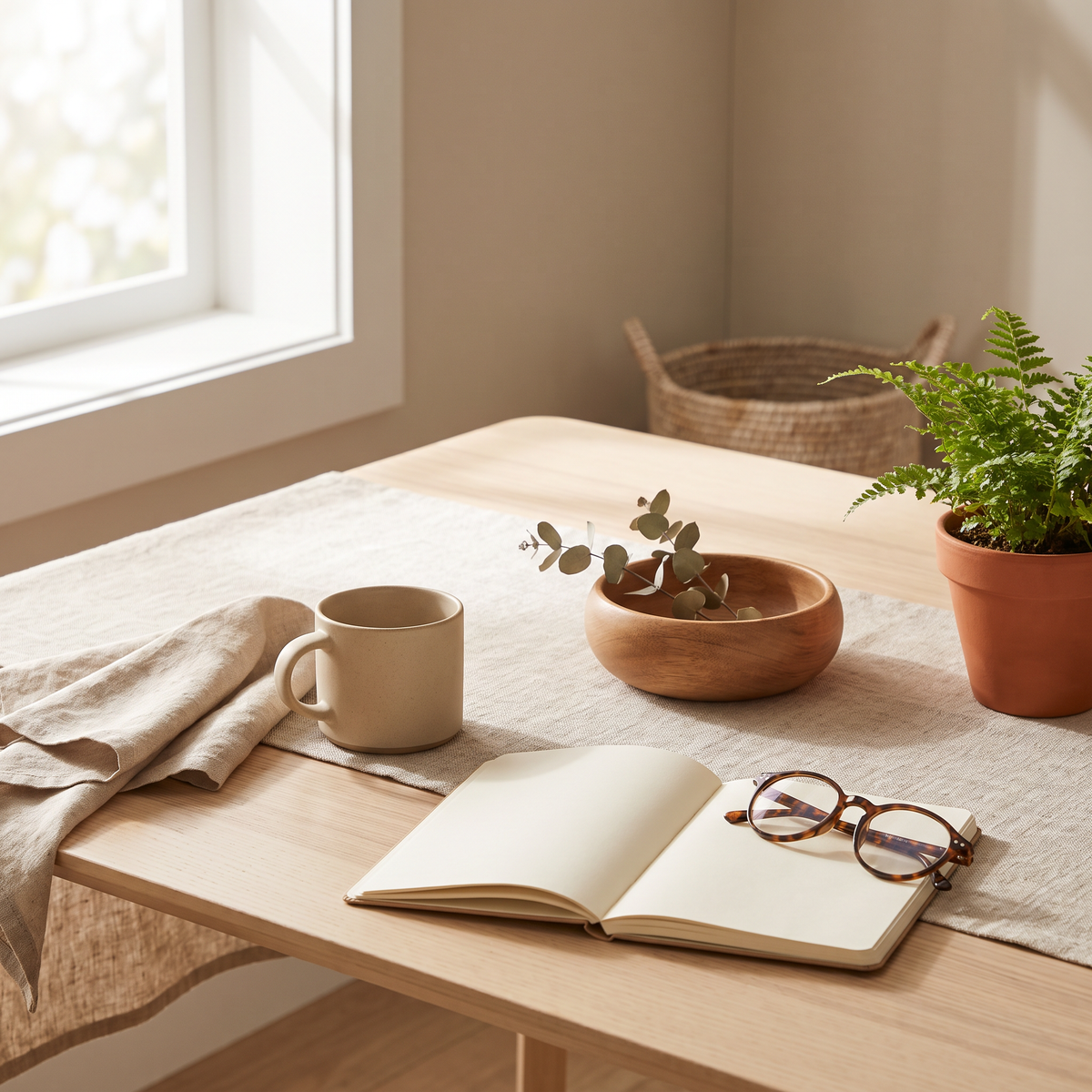 Warme, helle Alltags-Szene – Chillora Markenbild